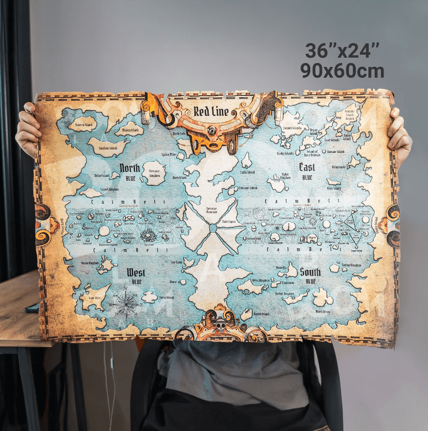 Pin by Jorryn on One piece⚓  One piece world, Fantasy map, One